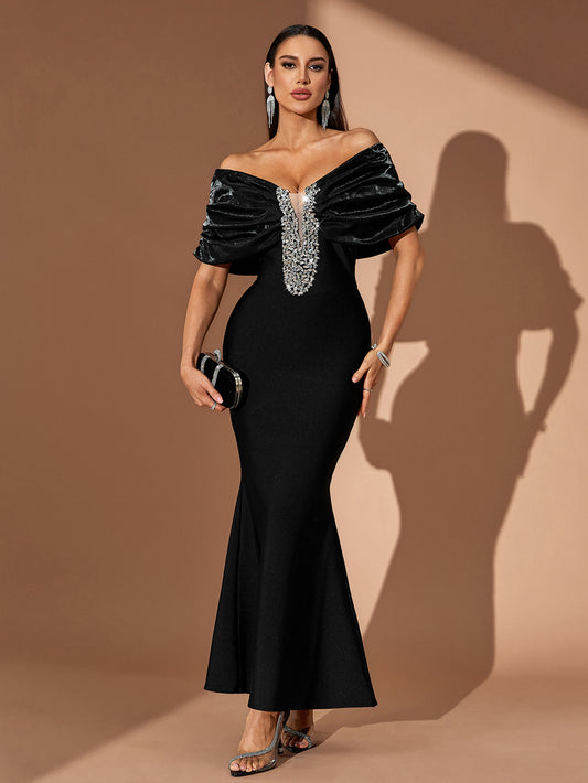 Vestido Celeste